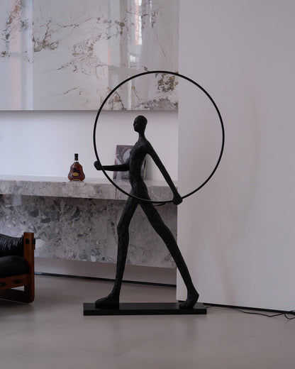 Aeon Sculpture Floor Lamp - Loonglight