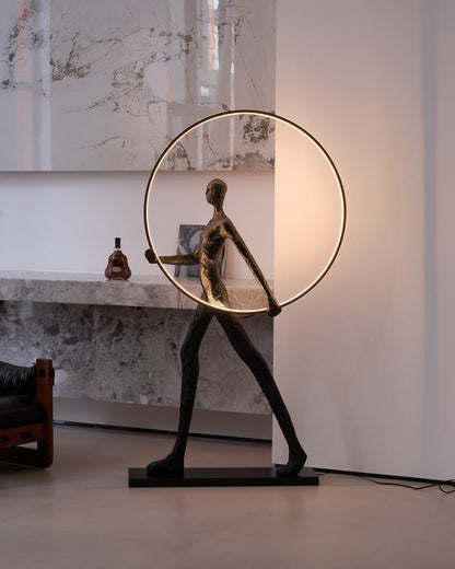 Aeon Sculpture Floor Lamp - Loonglight