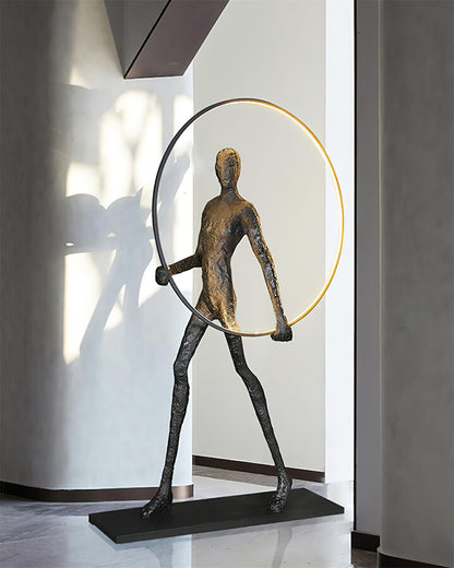 Aeon Sculpture Floor Lamp - Loonglight
