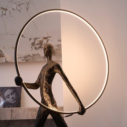 Aeon Sculpture Floor Lamp - Loonglight
