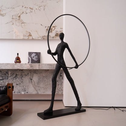 Aeon Sculpture Floor Lamp - Loonglight