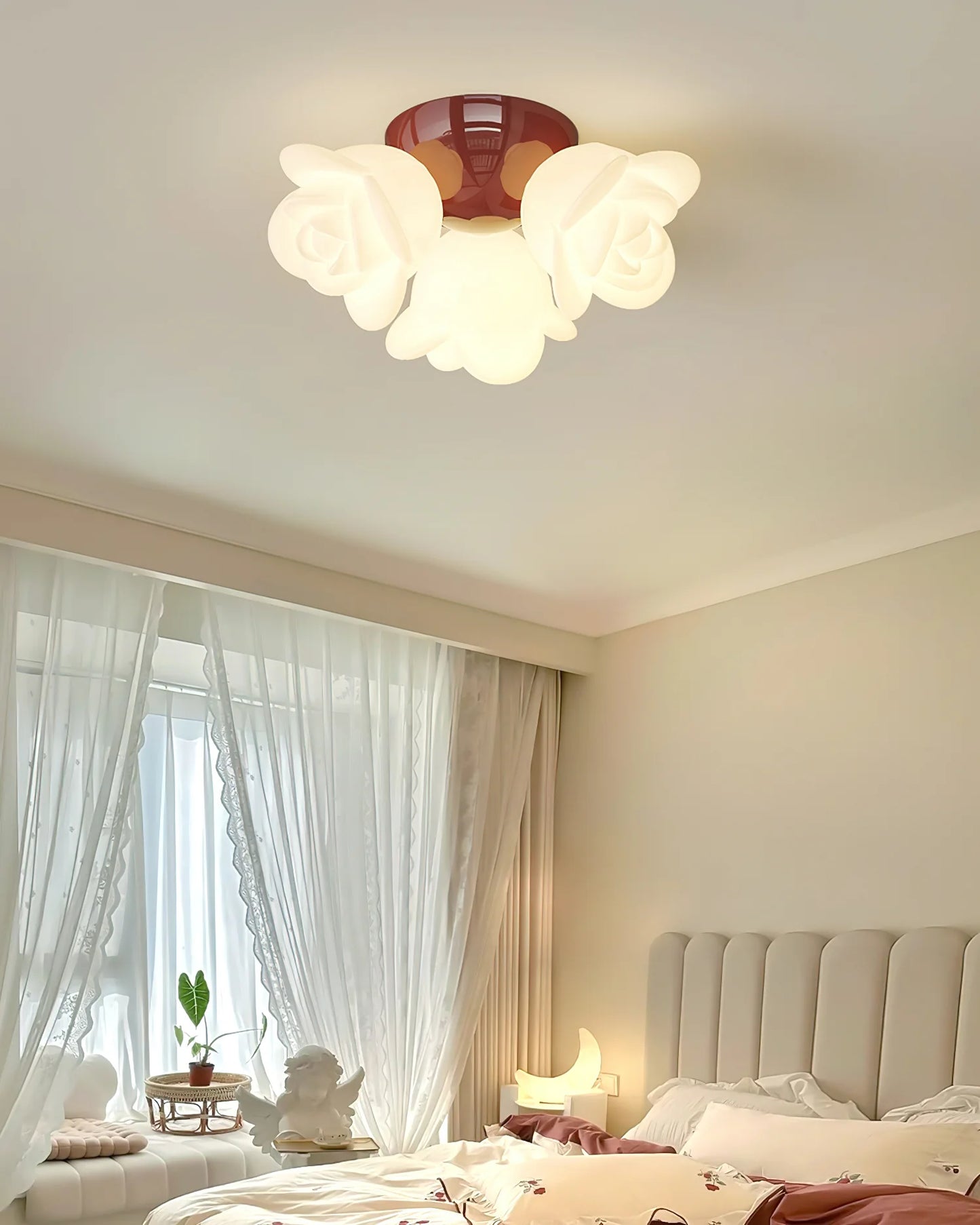 Aesa Rose Ceiling Light - Loonglight