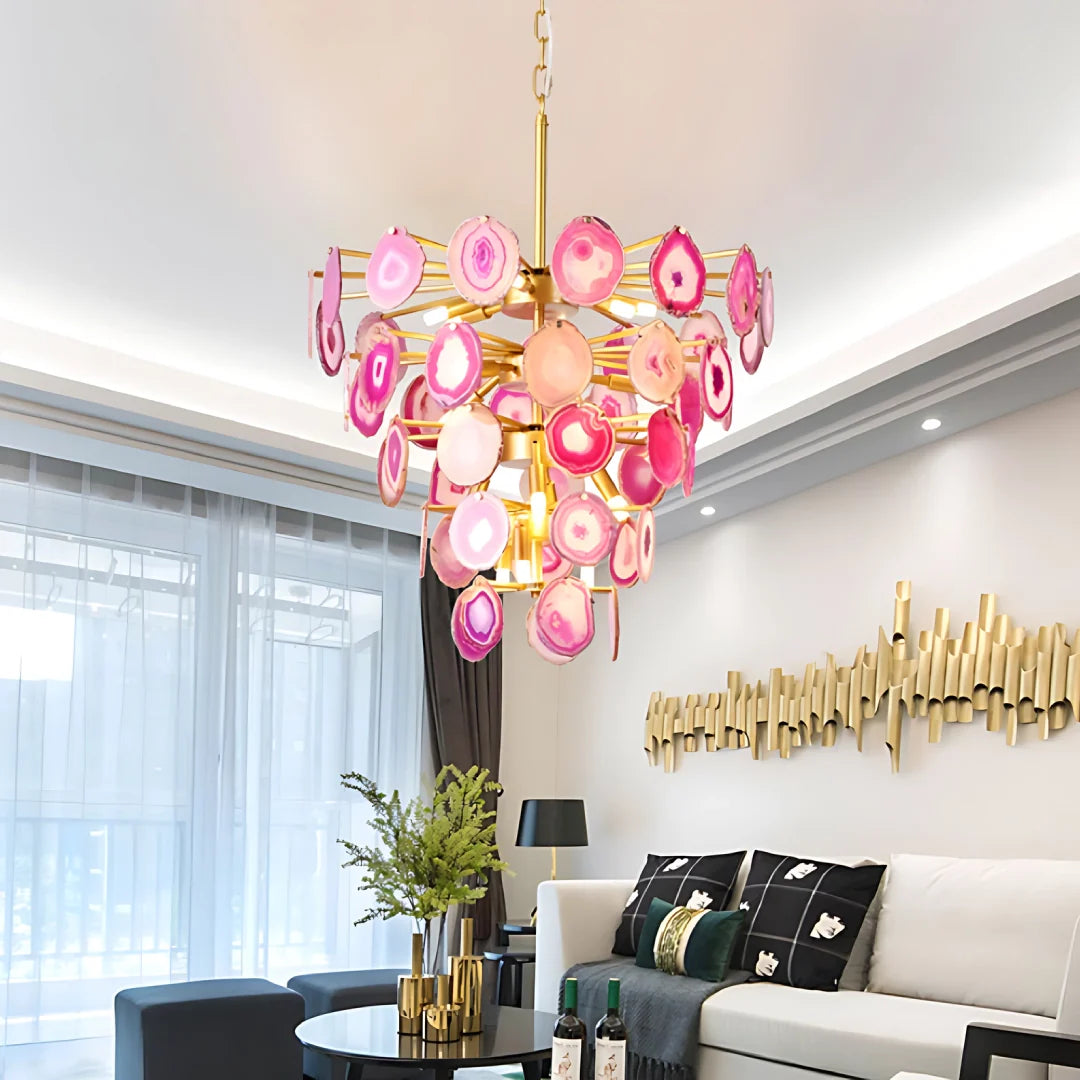 Agate Chandelier 5F