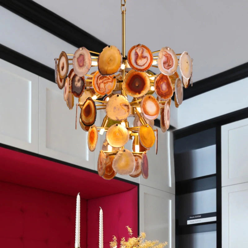 Agate Chandelier 5F dekoorlight 3