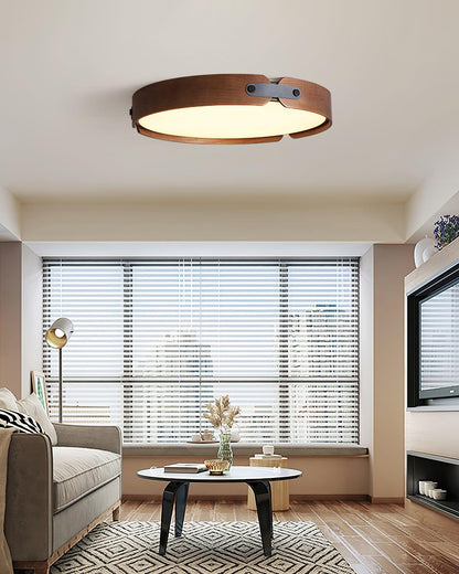 Aiwen Wood Ceiling Light - Loonglight