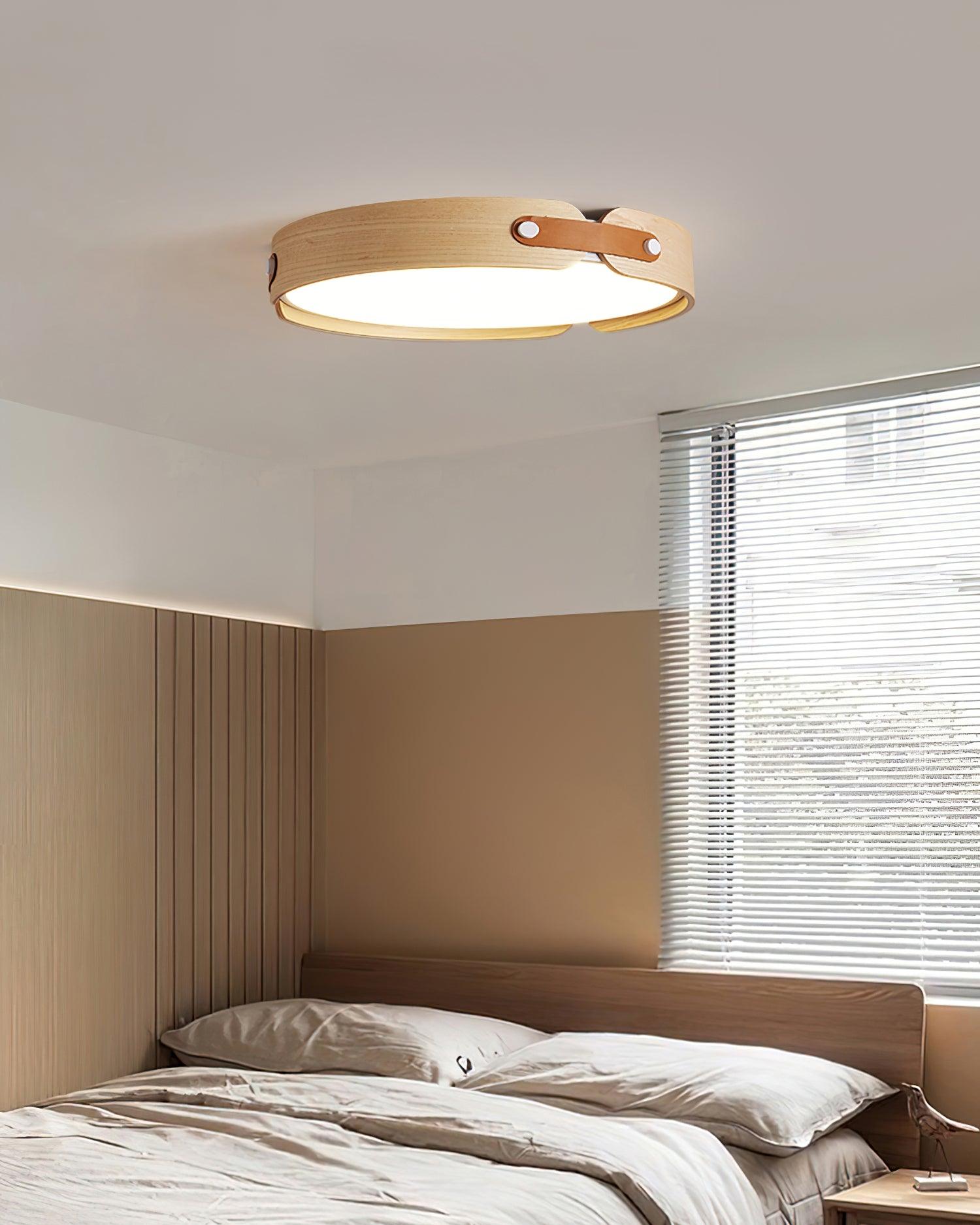 Aiwen Wood Ceiling Light - Loonglight