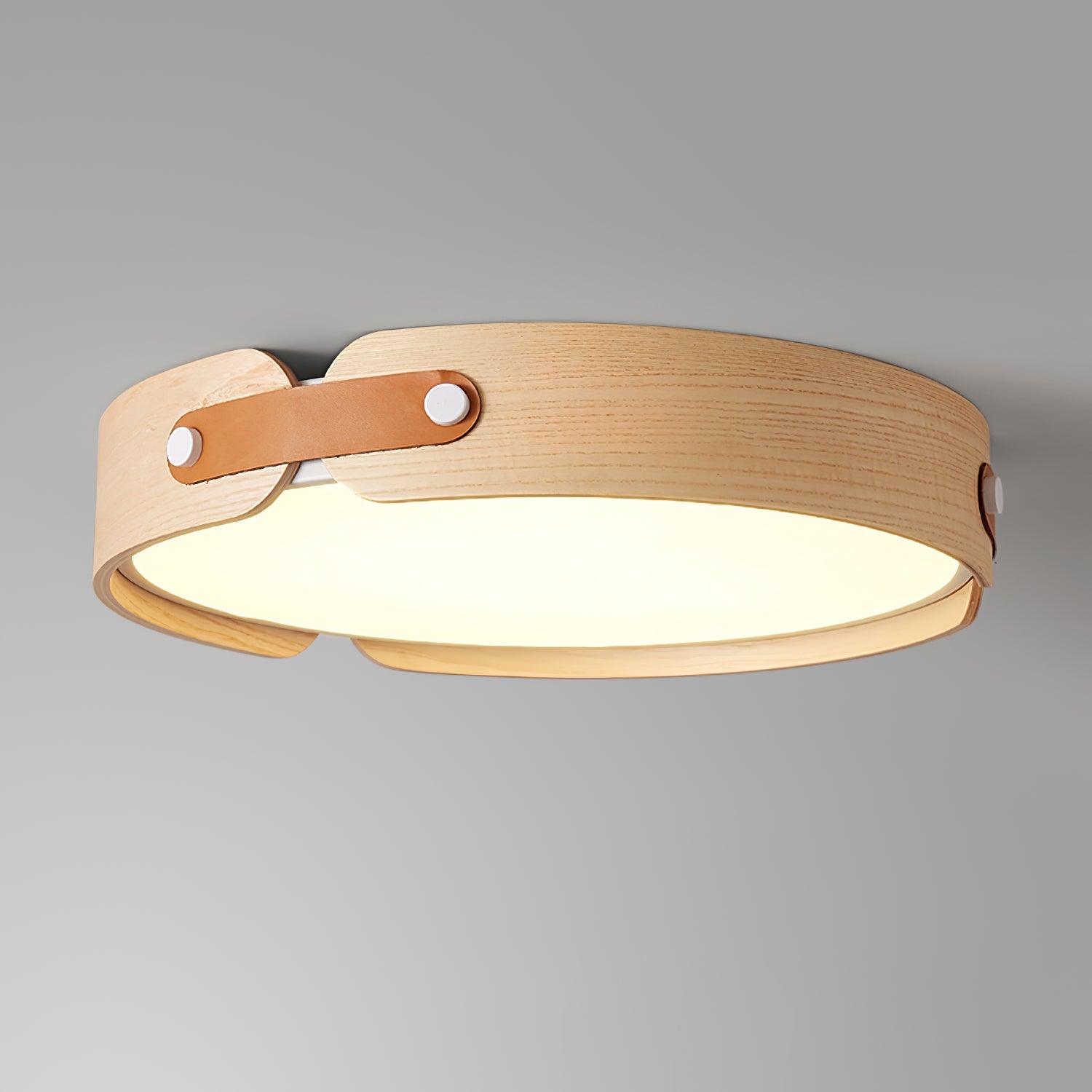 Aiwen Wood Ceiling Light - Loonglight