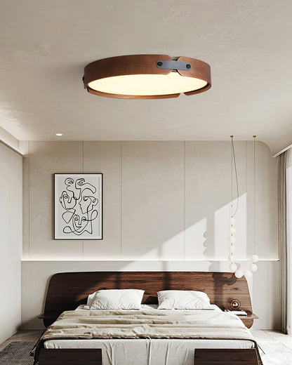 Aiwen Wood Ceiling Light - Loonglight