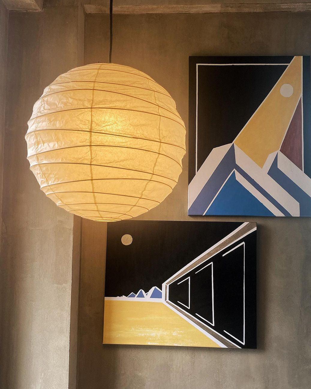 AKARI シーリングライト 45D Akari 45D Pendant Light – Loonglight