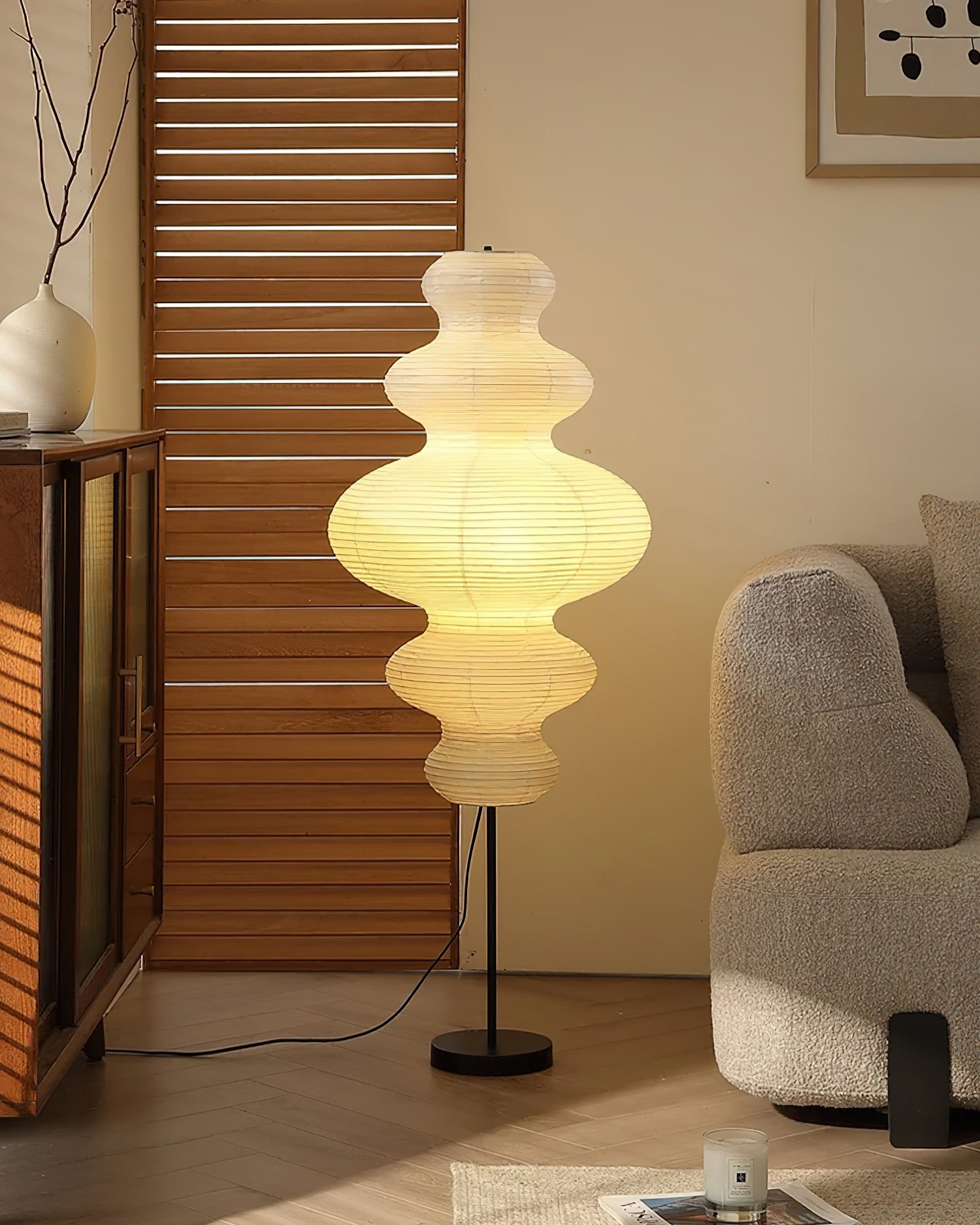 Akari Juni Floor Lamp - Loonglight