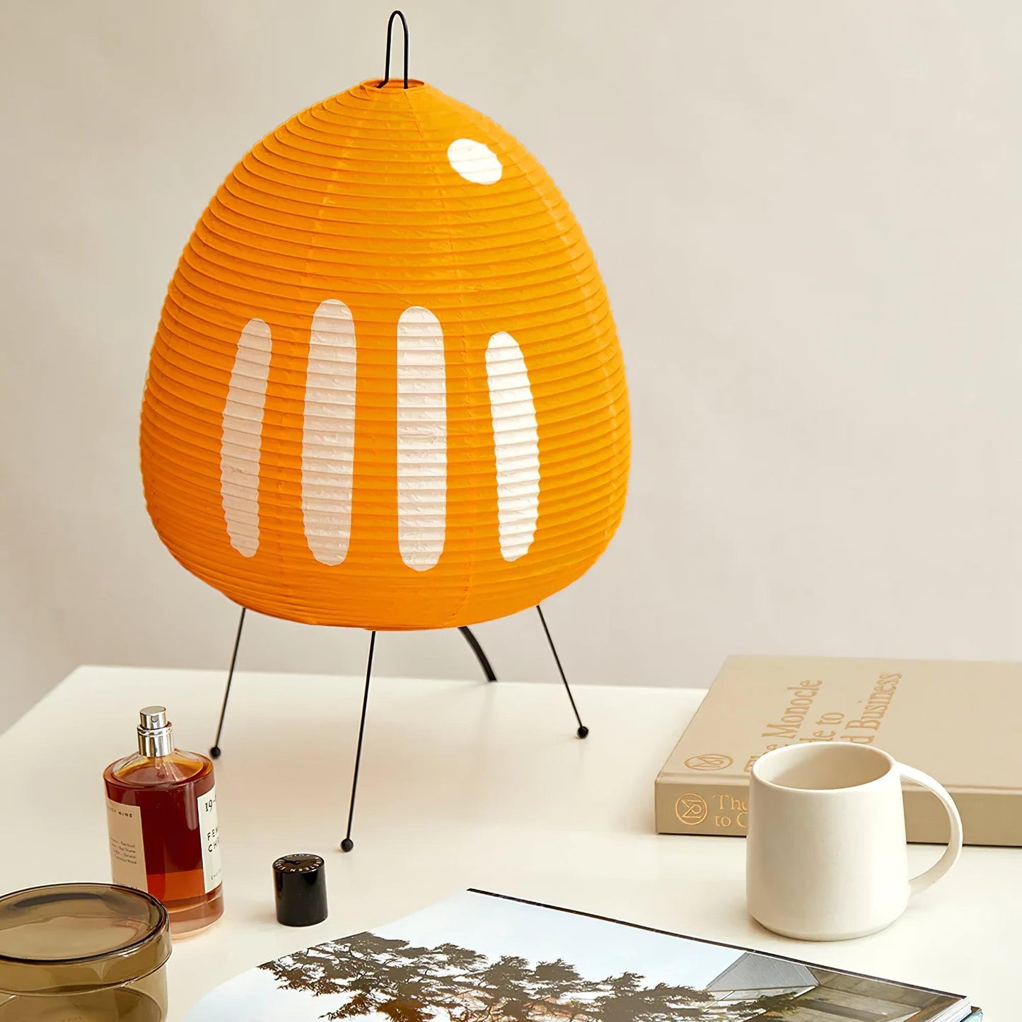 Akari Rice Paper Table Lamp - Loonglight