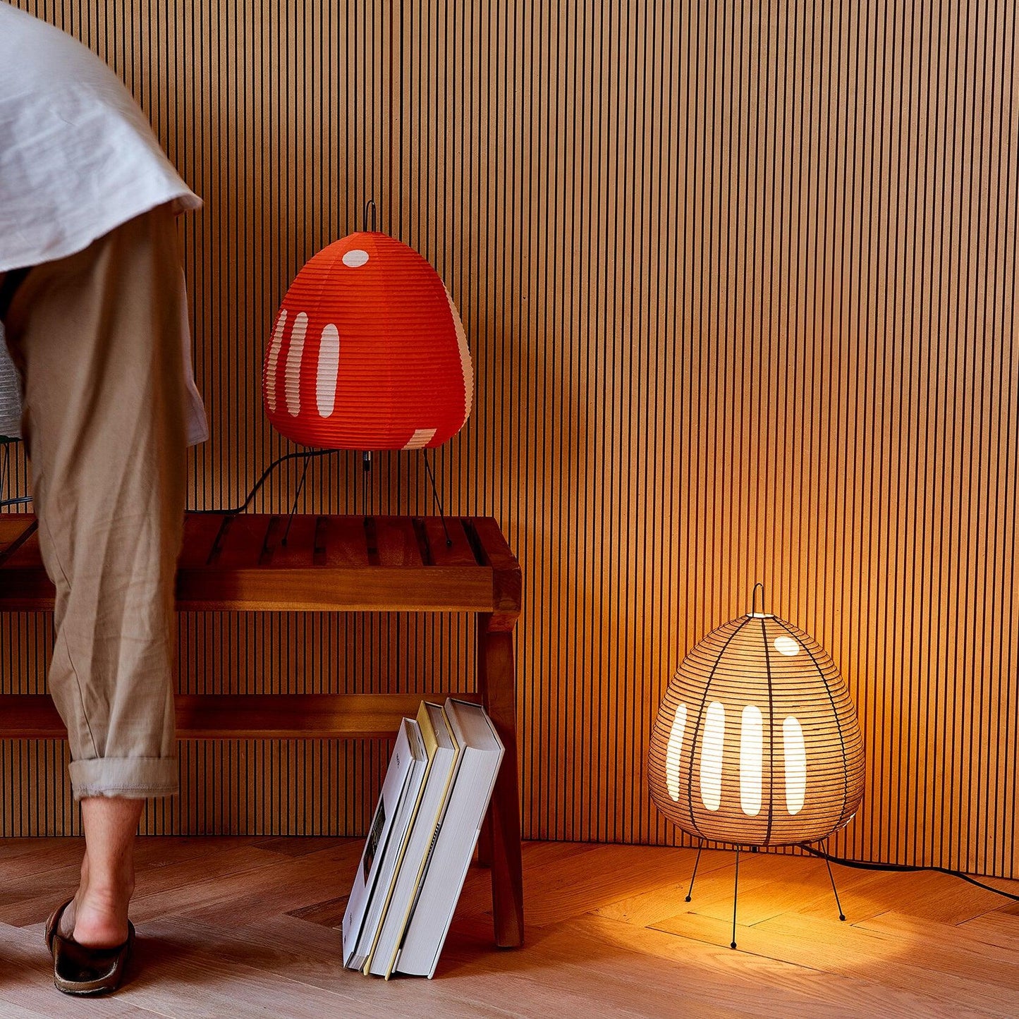 Akari Rice Paper Table Lamp - Loonglight