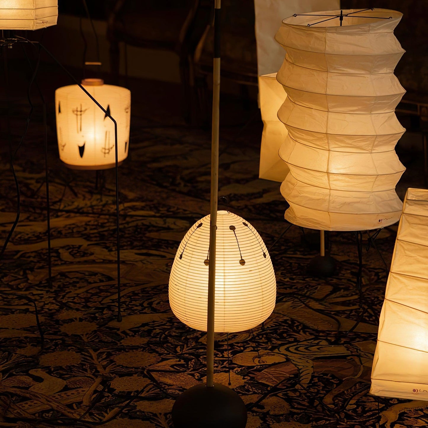 Akari Rice Paper Table Lamp - Loonglight