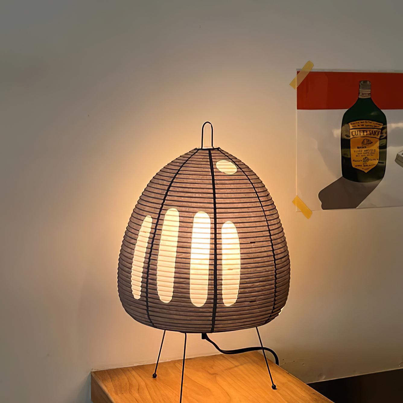 Akari Rice Paper Table Lamp - Loonglight