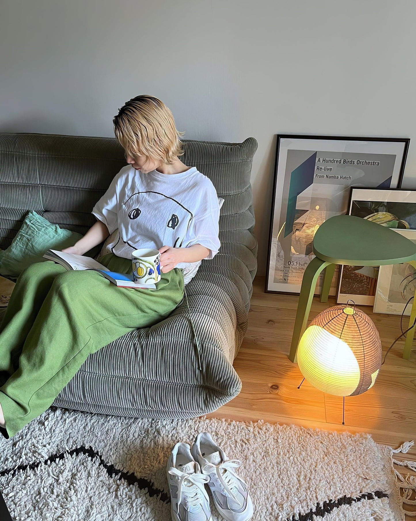 Akari Rice Paper Table Lamp - Loonglight