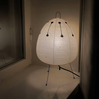 Akari Rice Paper Table Lamp - Loonglight