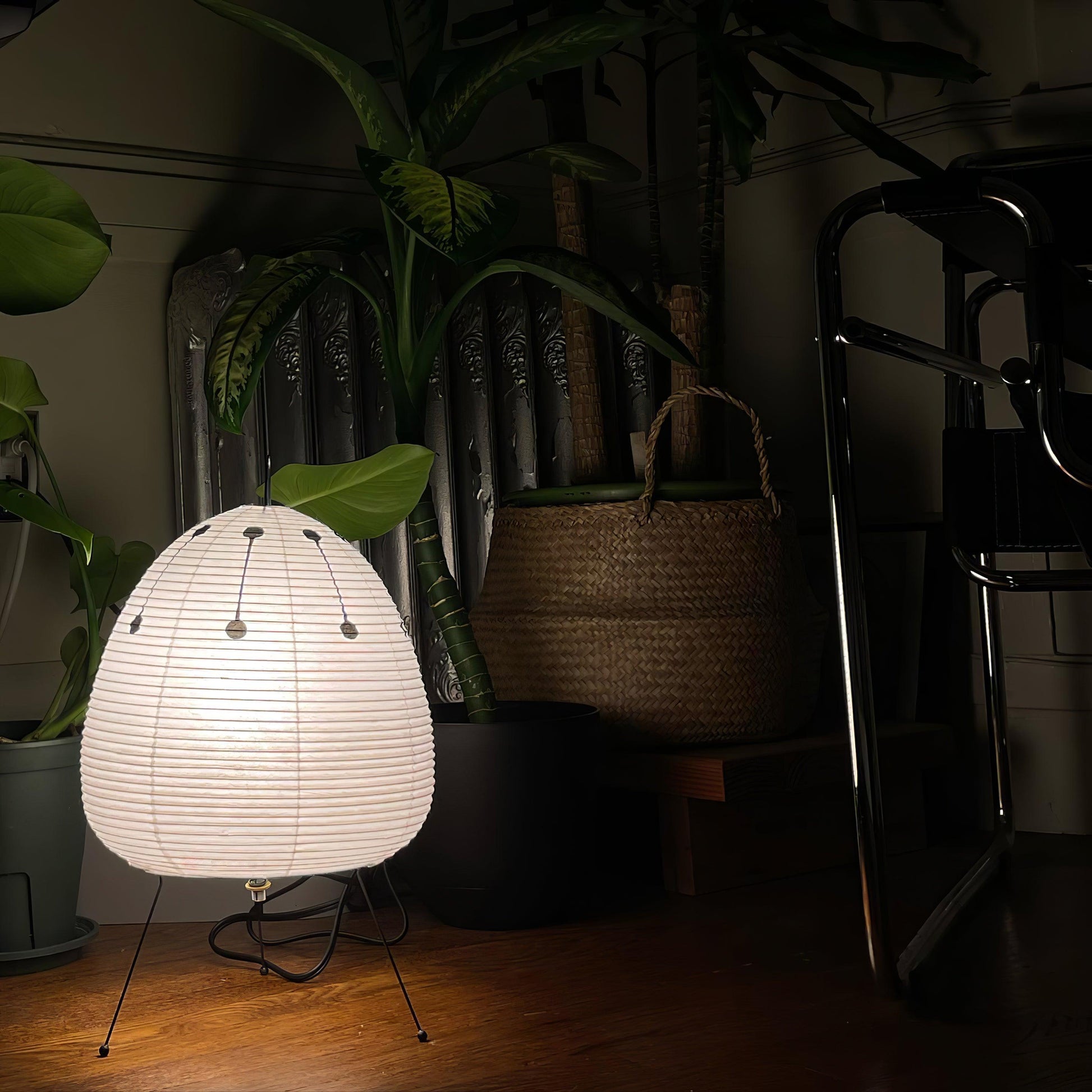 Akari Rice Paper Table Lamp - Loonglight