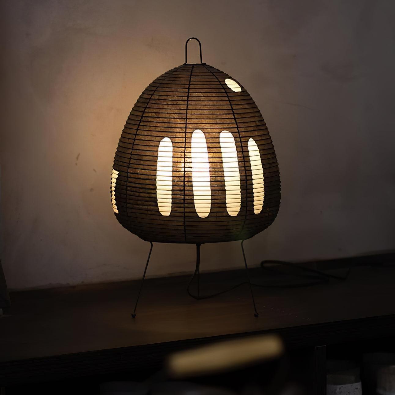 Akari Rice Paper Table Lamp - Loonglight