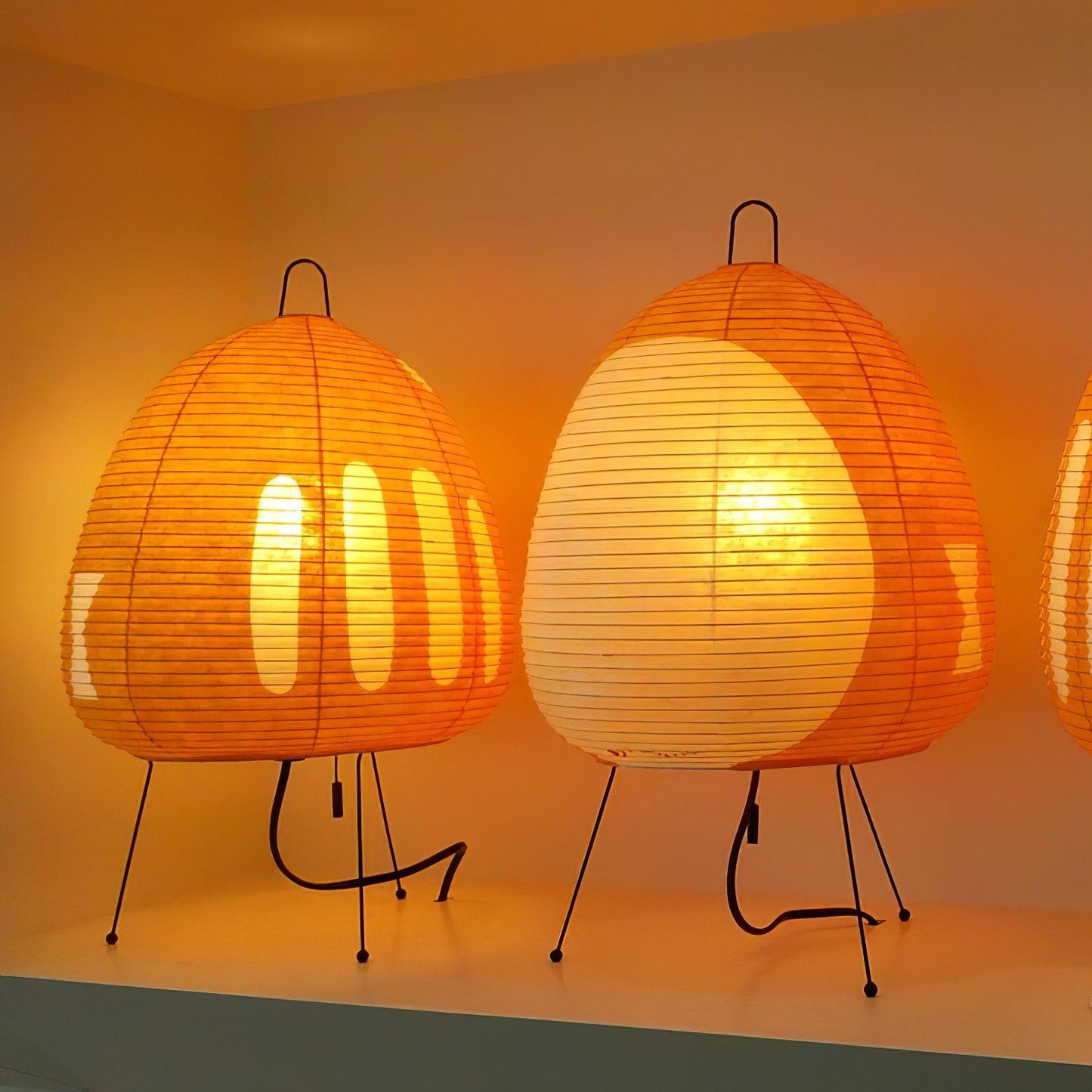 Akari Rice Paper Table Lamp - Loonglight