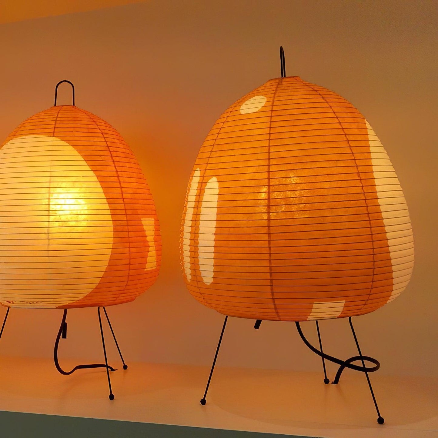 Akari Rice Paper Table Lamp - Loonglight