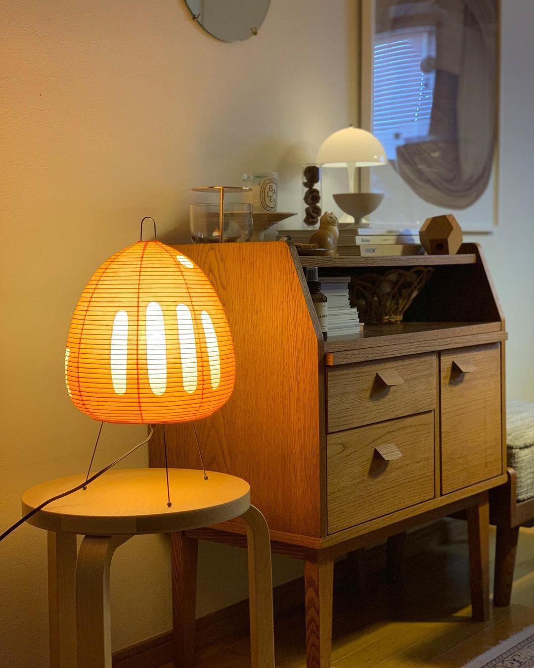 Akari Rice Paper Table Lamp