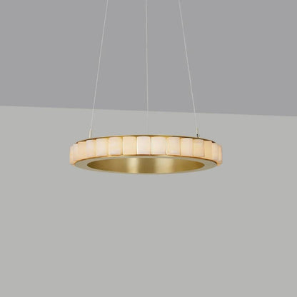 Alabaster Avalon Halo Chandelier - Loonglight