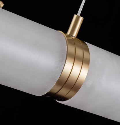 Alabaster Beam Pendant Light - Loonglight