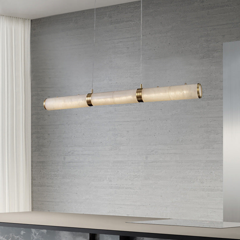 Alabaster Beam Pendant Light - Loonglight