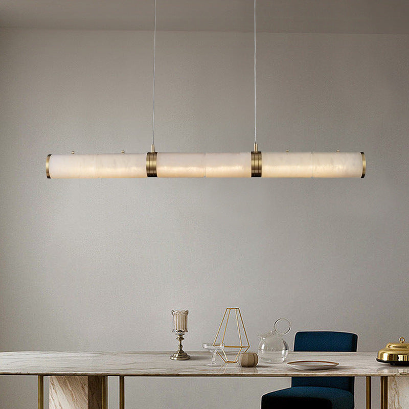 Alabaster Beam Pendant Light - Loonglight