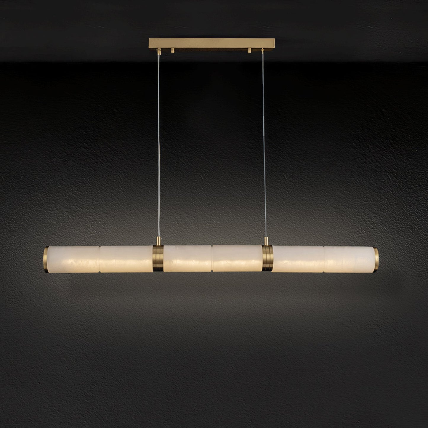 Alabaster Beam Pendant Light - Loonglight