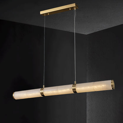 Alabaster Beam Pendant Light - Loonglight