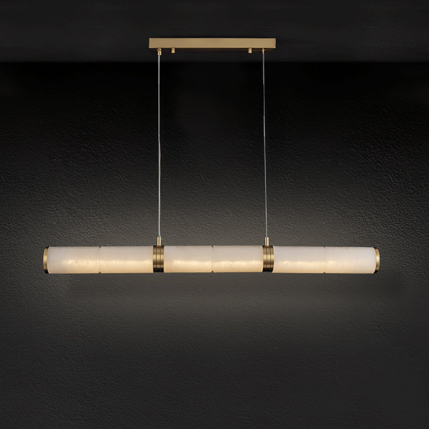 Alabaster Beam Pendant Light - Loonglight