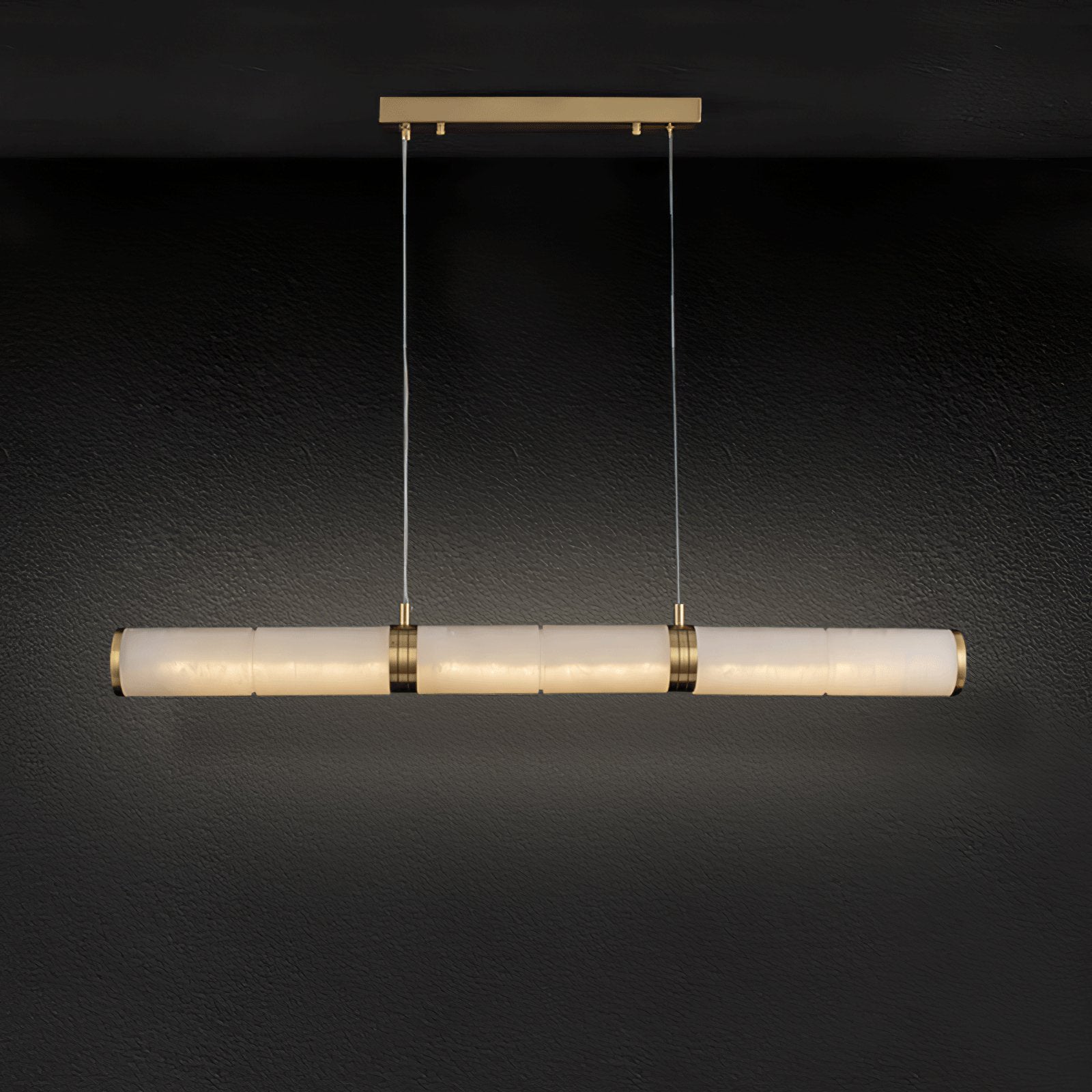 Alabaster Beam Pendant Light - Loonglight