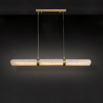 Alabaster Beam Pendant Light - Loonglight
