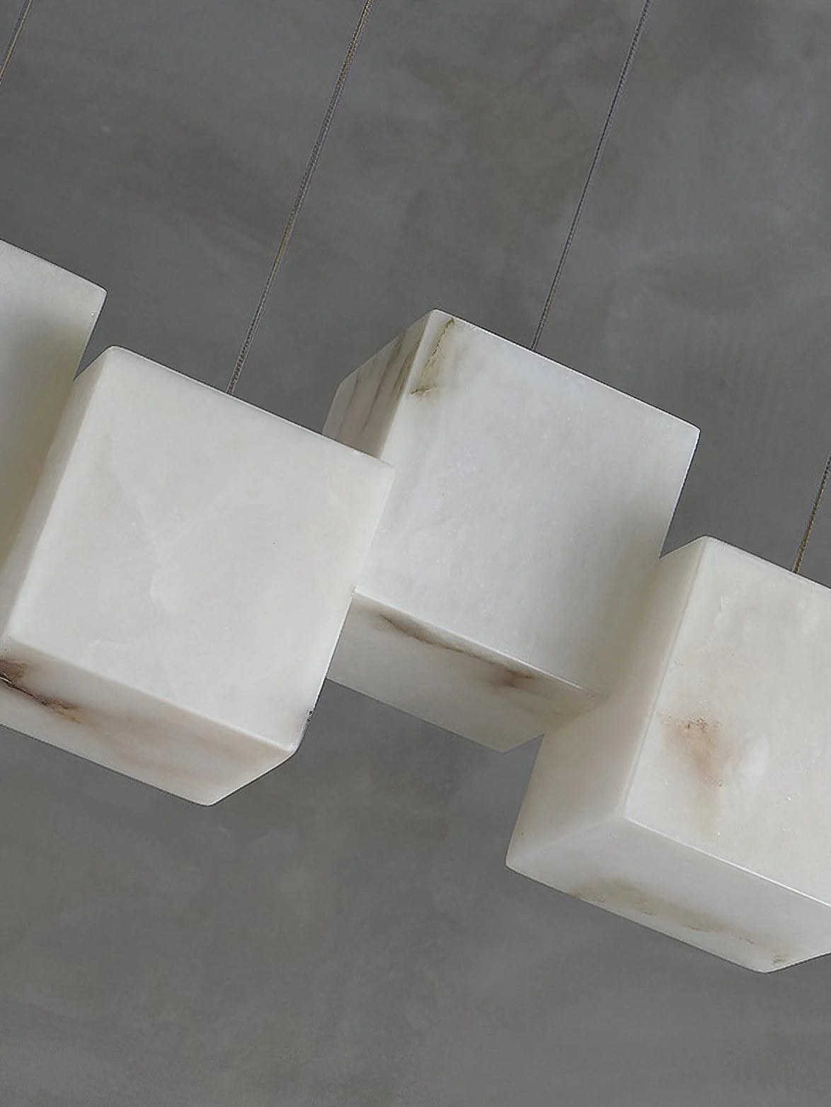 Alabaster Box Pendant Light - Loonglight