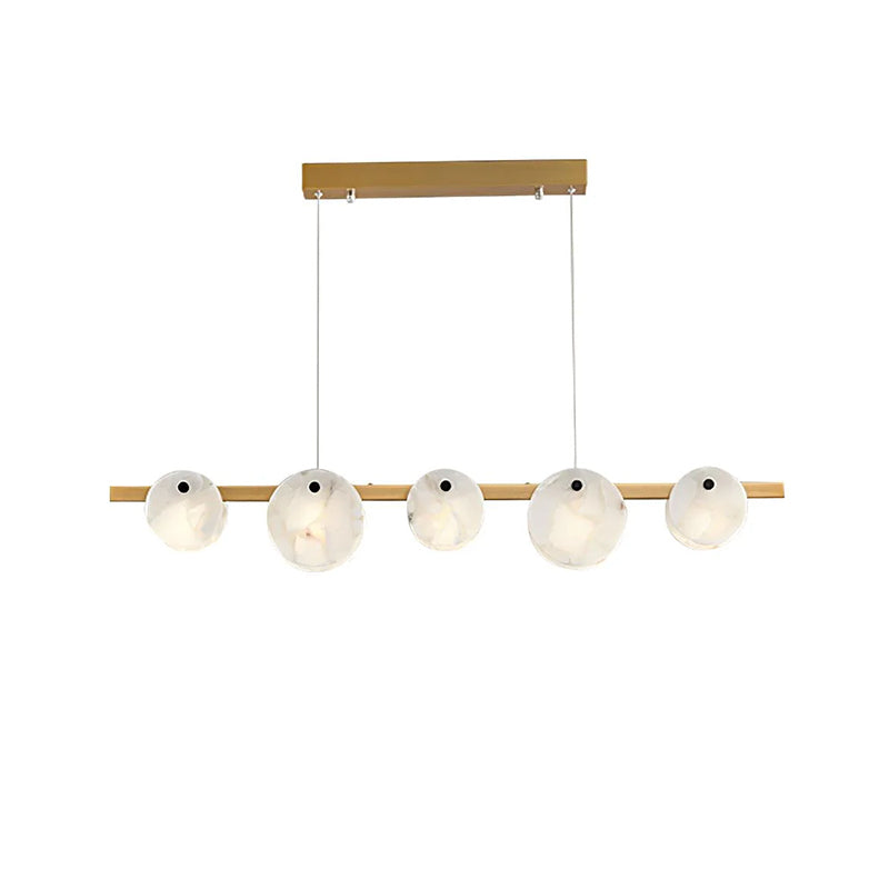 Alabaster Dining Room Chandelier 1