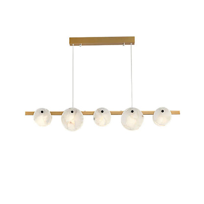 Alabaster Dining Room Chandelier 1