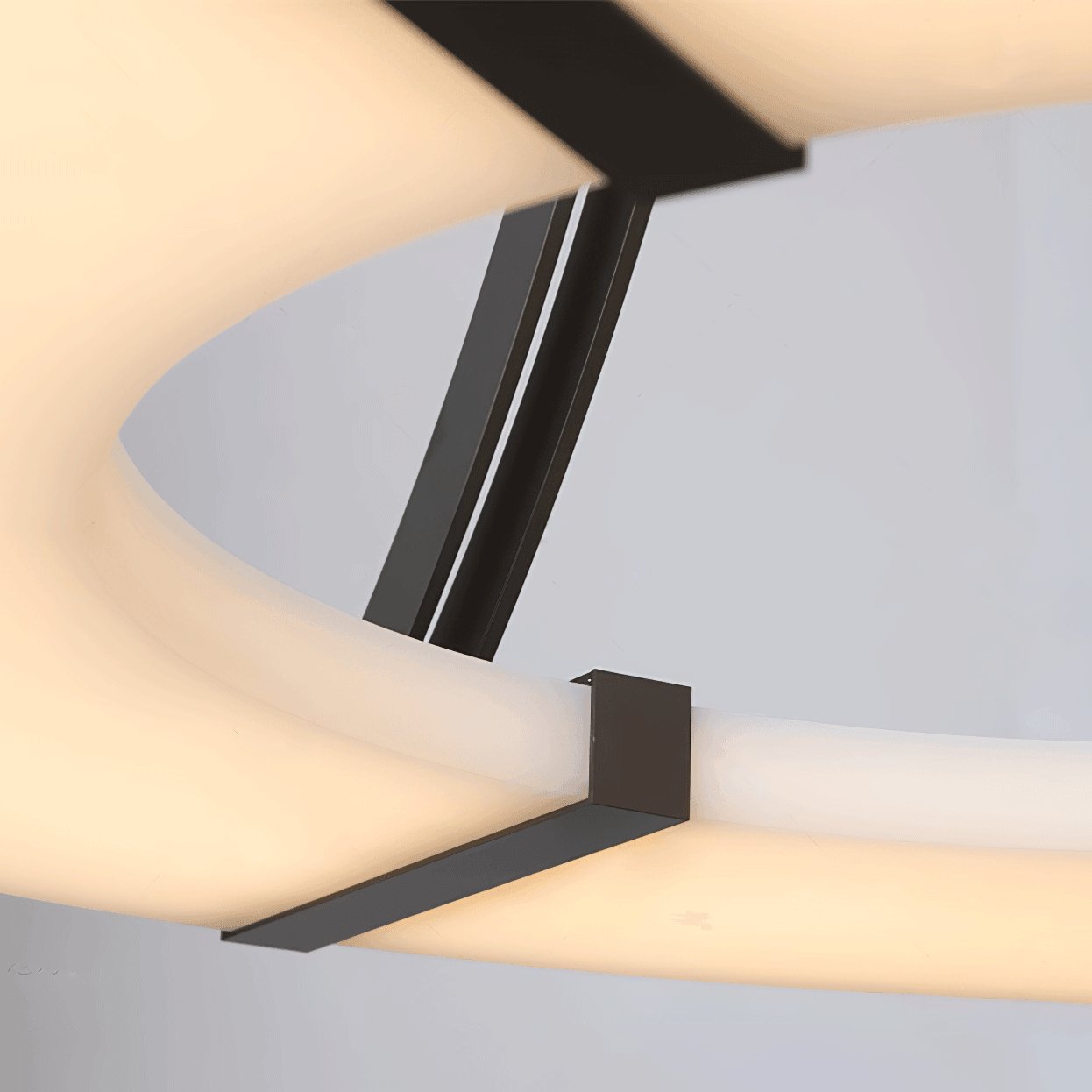 Alabaster Halo Pendant Light - Loonglight