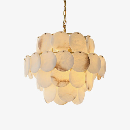 Alabaster Shell Chandelier - Loonglight