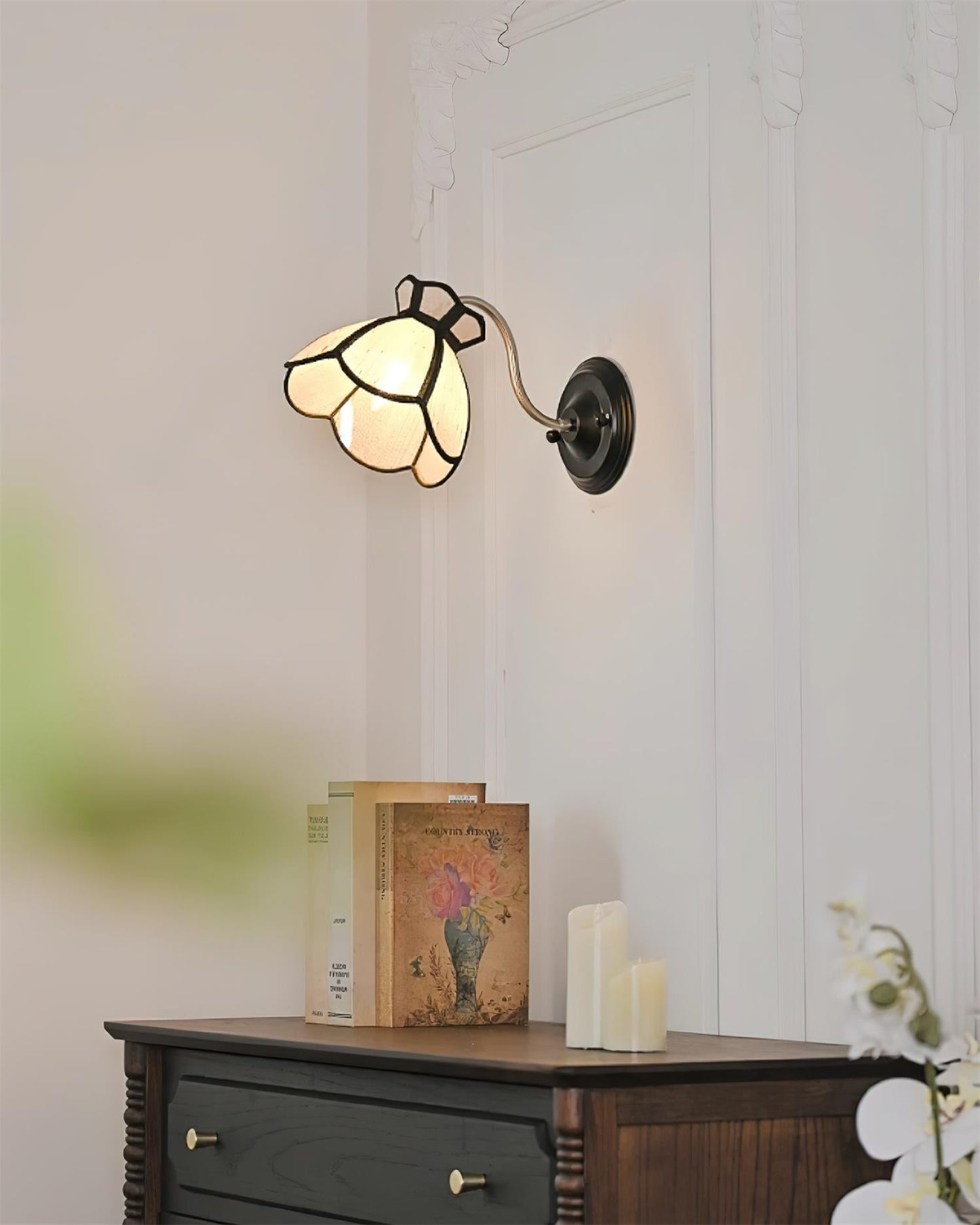 Alessio Flowers Wall Lamp - Loonglight