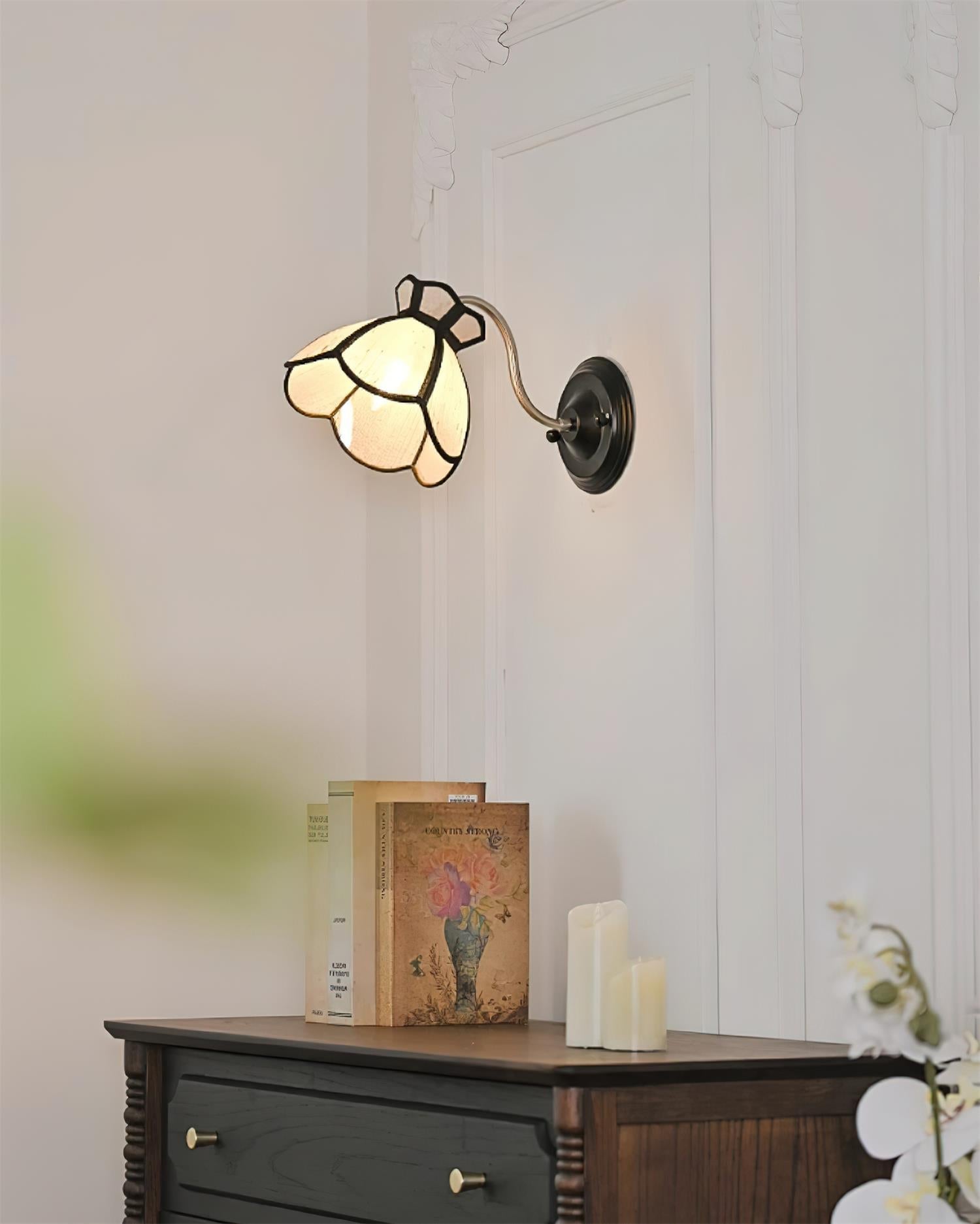 Alessio Flowers Wall Lamp - Loonglight