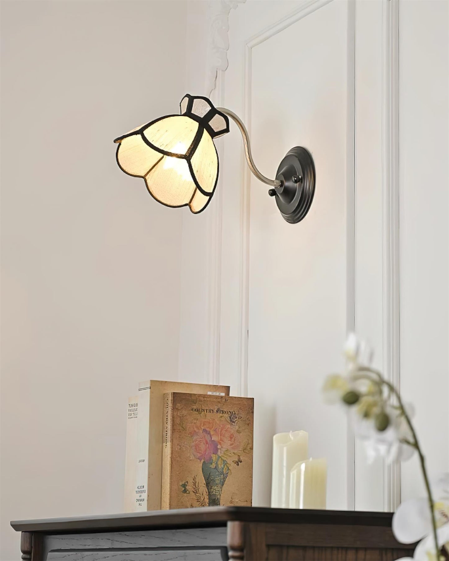 Alessio Flowers Wall Lamp - Loonglight