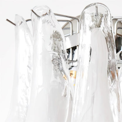 Alrinis Sculptural Glass Wall Lamp