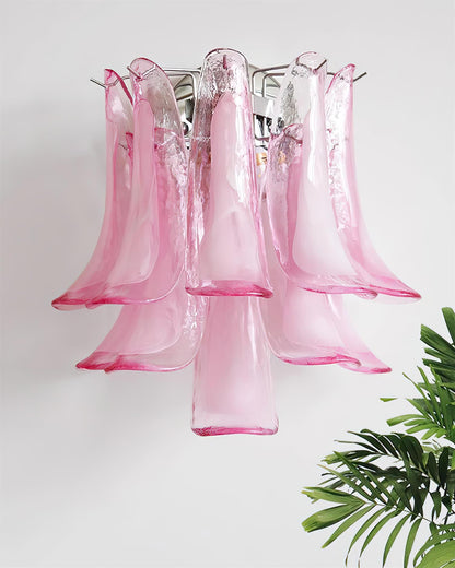 Alrinis Sculptural Glass Wall Lamp