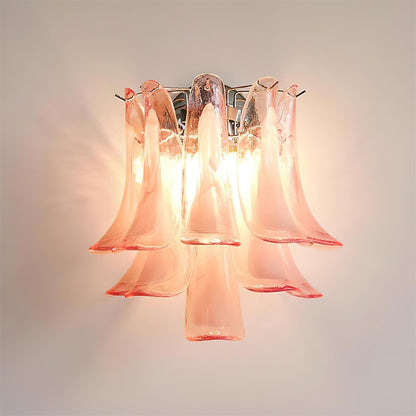 Alrinis Sculptural Glass Wall Lamp