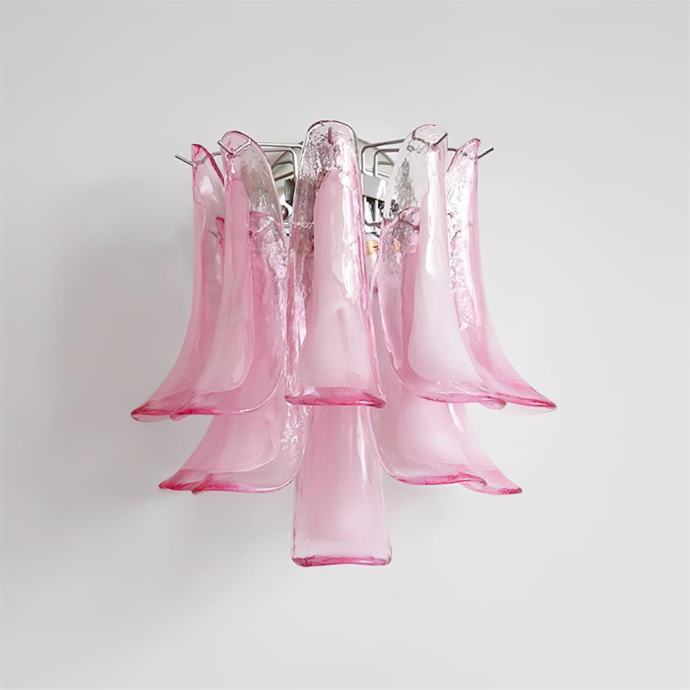 Alrinis Sculptural Glass Wall Lamp