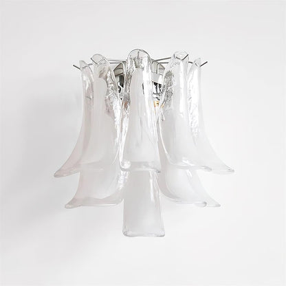 Alrinis Sculptural Glass Wall Lamp