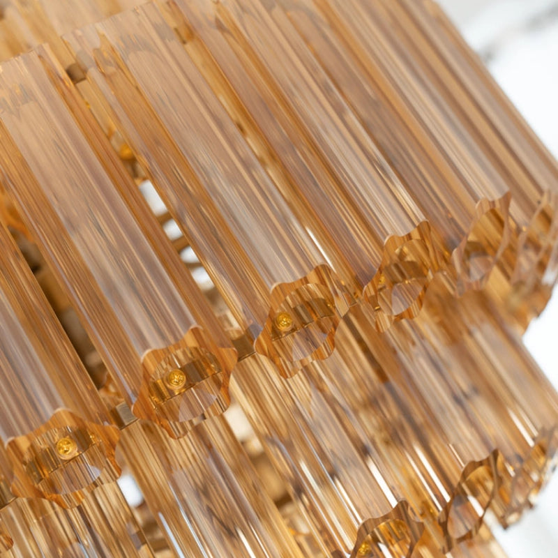 Amber Hive Murano Glass Chandelier - Loonglight