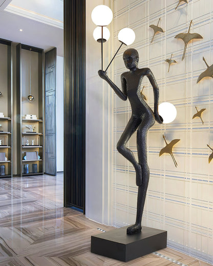 Amelia Sculpture Floor Lamp - Loonglight