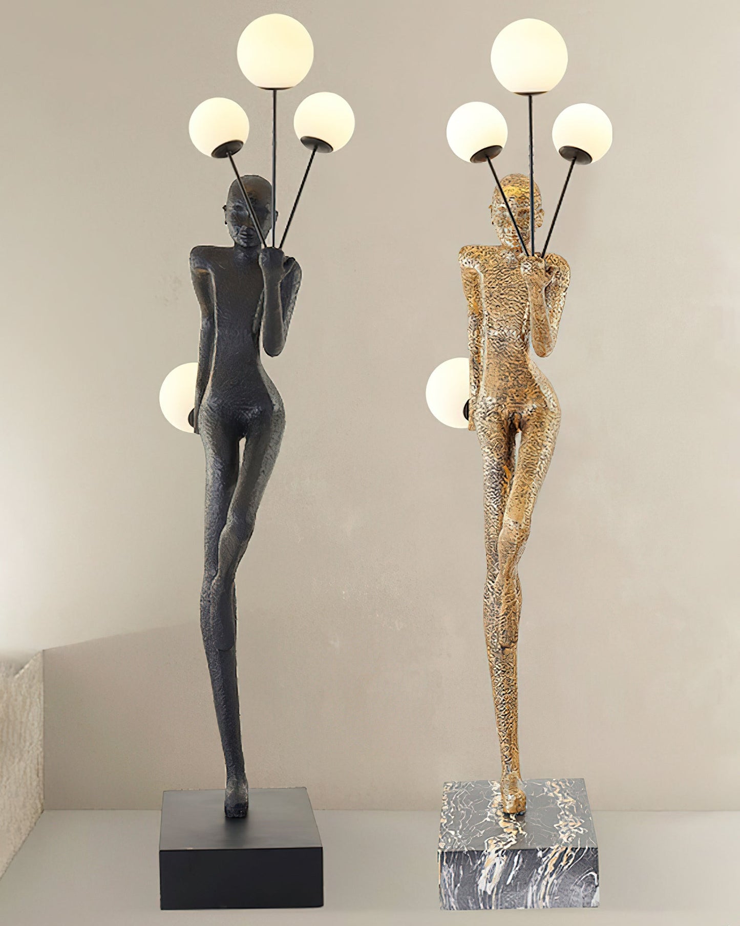 Amelia Sculpture Floor Lamp - Loonglight